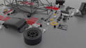 create 3d mechanical assembly, exploded view  and cad animation