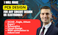 design schematic and pcb in altium,eagle,pads, kicad,proteus and diptrace