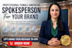be your dynamic ugc testimonial spokesperson