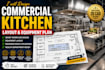 design commercial kitchen layout and restaurant equipment plan