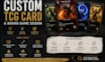 design trading card board game design