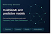 build custom machine learning and predictive models