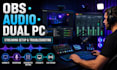 fix obs streamlabs voicemeeter audio issues and dual PC streaming setup