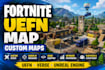 create a custom fortnite uefn map using unreal engine and verse, uefn map