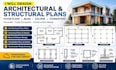 design architectural structural plans floor plans beam column foundation