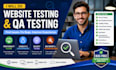 do website testing and QA testing