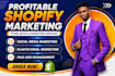do shopify marketing, SEO, and sales optimization