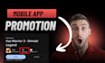 do mobile app promotion, app installs, android app promotion