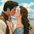 design a romantic book cover filled with emotion