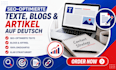 write german articles, website content and blog posts