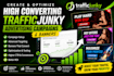 create and optimize high converting traffic junky campaigns and  banners