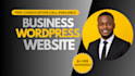 design and set up a custom wordpress website SEO ready