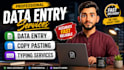 provide data entry, sql, spreadsheet services