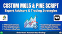 custom mql5 expert advisor mt5 and tradingview pine script