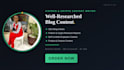 write well researched fintech and crypto blog articles