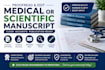 proofread, edit medical manuscript, journal editing, scientific, apa, ama
