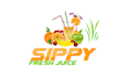 design custom drink fresh juice theme logo