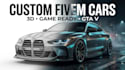 create 3d fivem car model 3d gta 5 car modeling fivem game ready vehicle model