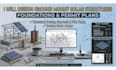 design ground mount solar structures, foundation and permit plans