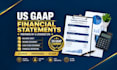 prepare US gaap financial statements as a licensed CPA