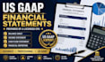 prepare US gaap financial statements as a licensed CPA
