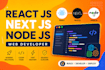 be your react , nextjs and nodejs web developer