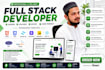 develop full stack website using react nodejs PHP and mysql