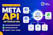 do  meta graph API, facebook and whatsapp business API integration