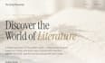 create a modern literature website