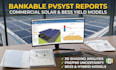 create bankable commercial solar pvsyst reports and bess yield models