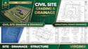 layout civil site grading and drainage plan, structural permit drawing virginia