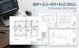 do sld design mep drafting rcp plan and electrical plan
