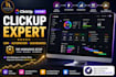 build your clickup workspace CRM dashboard and automation