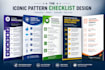 design iconic checklist, price list, invoice