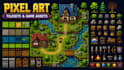 create custom pixel art tilesets and game assets