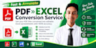 convert pdfs to  excel, google docs, sheets