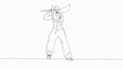 2d traditional animation, hand drawn, frame by frame animation