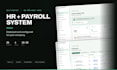 set up a complete HR payroll and attendance management system