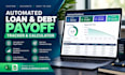 do automated loan debt payoff snowball avalanche tracker, debt payoff calculator