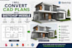convert cad plans into sketchup models