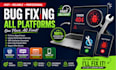 fix your wordpress, wocommerce, website or mobile app bugs