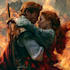 create a romantic book cover that captures love and emotion