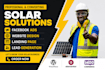 design a solar website for solar companies and installers