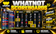 design custom whatnot scoreboards and stream graphics
