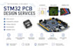 design  pcb layout,stm32, circuit, schematic, pcb review and gerber files