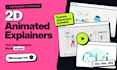 create a 2d animated explainer video and custom character animation