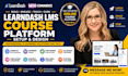 setup learndash lms course website, elearning website, online course website