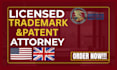 do USA trademark filing and registration as a licensed trademark attorney
