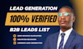 do targeted b2b lead generation and prospect research