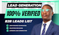 do targeted b2b lead generation and prospect research